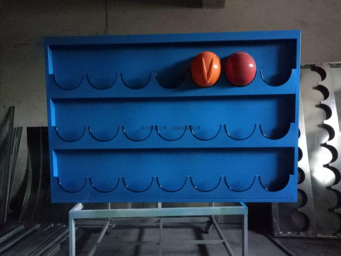 [USD 55.71] Hard hat shelf placement rack hard hat stand stand display stand hanging wall hard ...